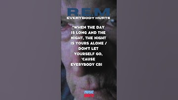 Thumbnail of R.E.M. - Everybody Hurts | Quote
