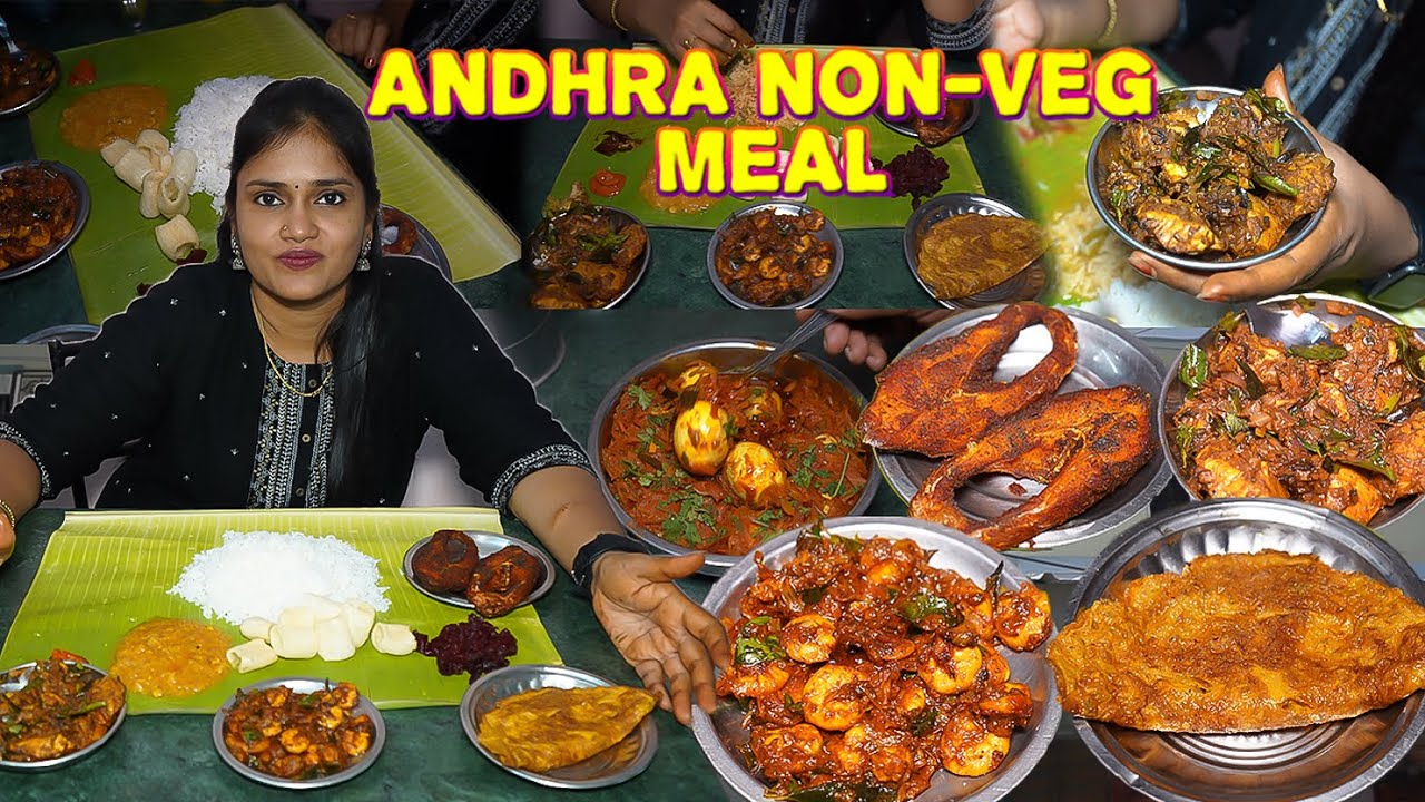 😋✨வாய்க்கு ருசியா வெளுத்துகட்ட ஒரு தரமான Andhra Meals | Hansini Andhra Mess Vadapalani