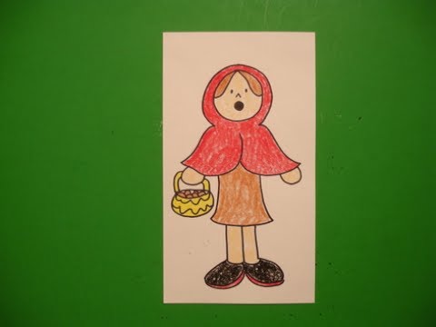Let's Draw Little Red Riding Hood! - YouTube