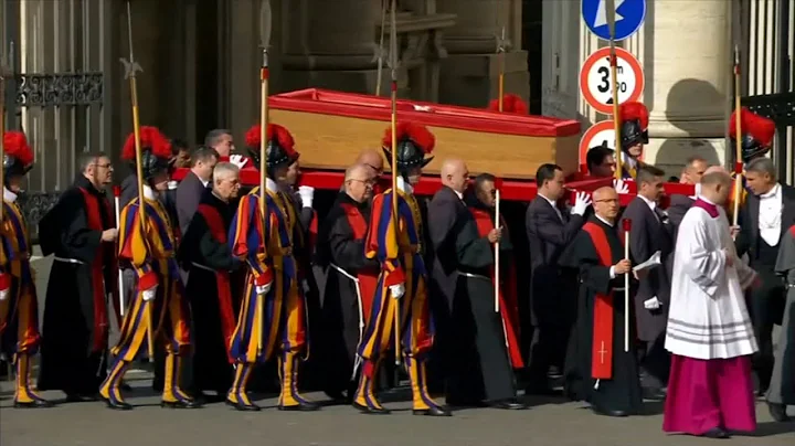 Pope Francis lies in state at St. Peter's Basilica for public viewing