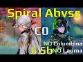 Genshin Impact Abyss 6.5b | C0 R0 Arlecchino, C0 R0 Nefer Deerless (NO Lauma NO Columbina) | Luna VI