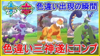 ポケモン剣盾 Dlc 24 色違いトルネロス入手の瞬間 トルネロス ボルトロス ランドロス 三神色違いを堪能 ポケモン ソード シールド 攻略 実況 Part24 メイルス Youtube