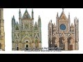 Gothic Nuts 1: facade of  ORVIETO Cathedral in Italy