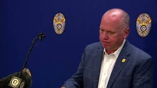 Full news conference | One dead, officer wounded in Hoover domestic shooting Sunday