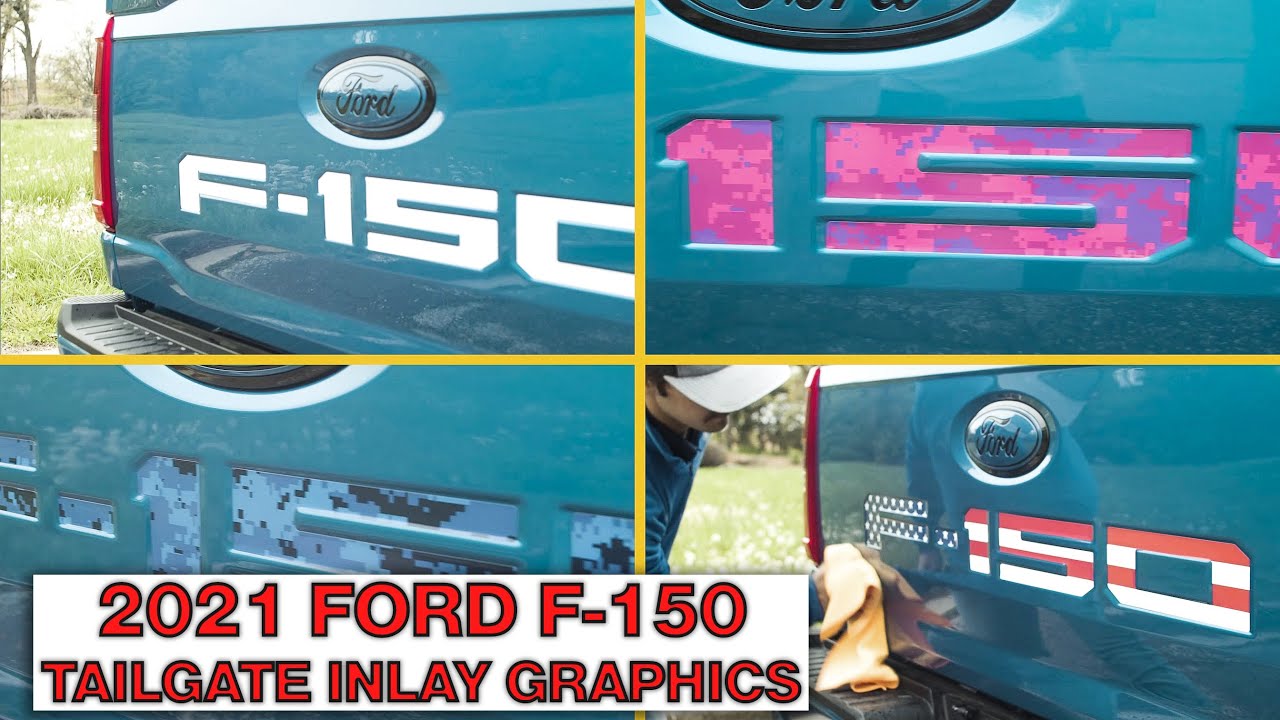 All New 2021 Ford F-150 Tailgate Letter Inserts! | Product Showcase