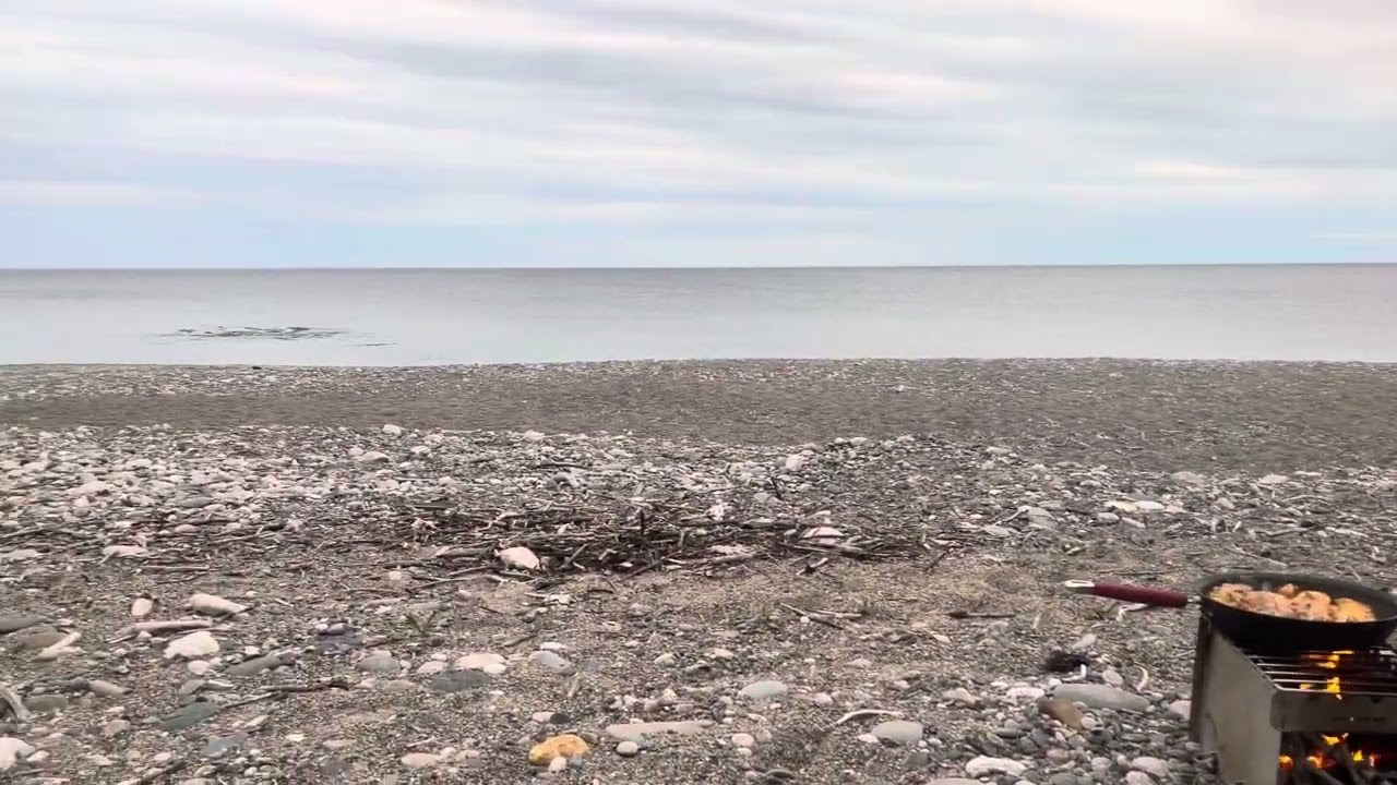 Evening dinner on the North Shore Lake Superior 