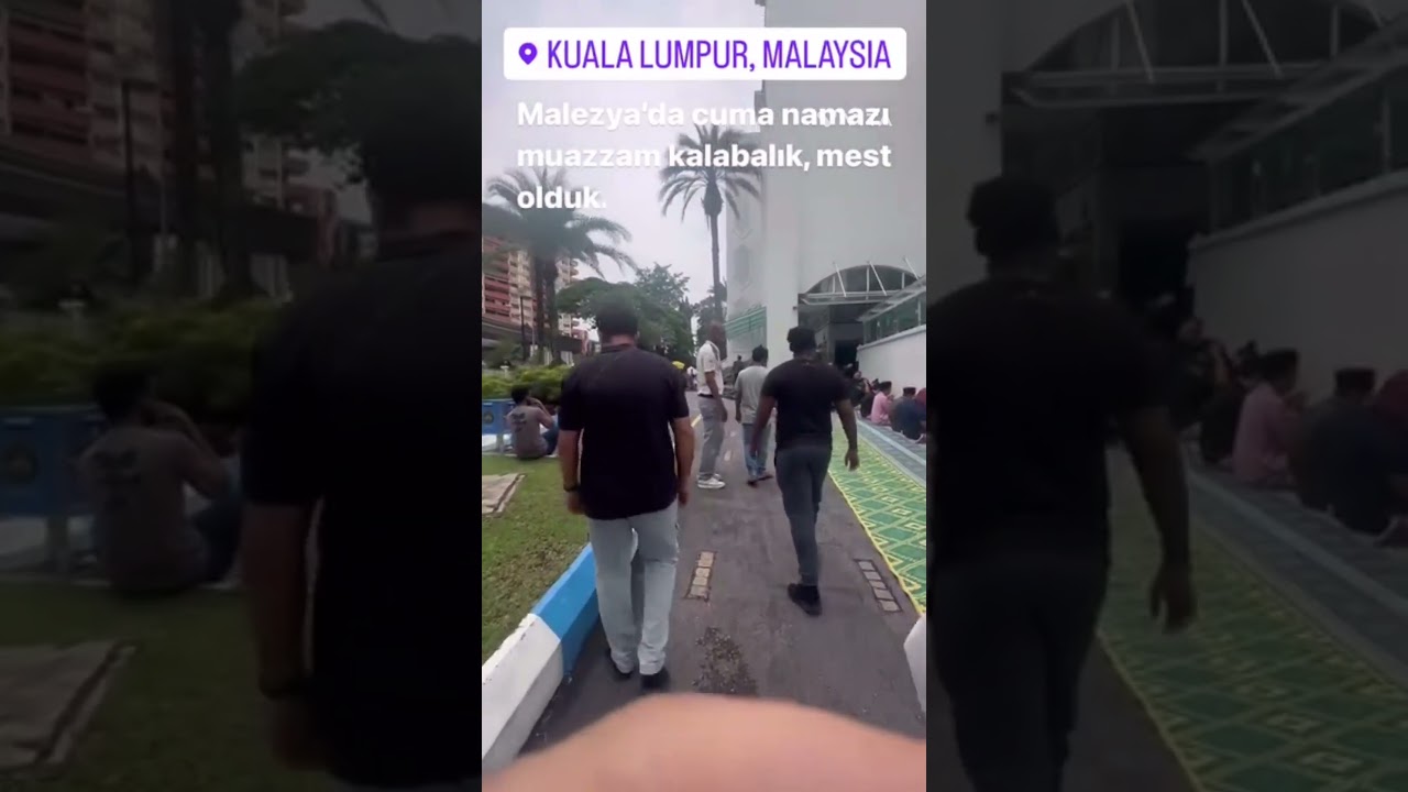 Malezya’da Cuma Namazı 