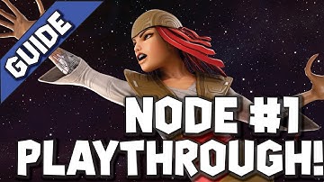 Node #1 Pestilence Scourge Playthrough, Kill Order and Team Choice! - Marvel Strike Force