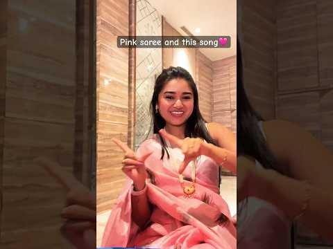 Gulaabi Sadi🩷 #gulaabisadi #pinksaree #saree #gulaabi #marathisong #marathiviralvideos