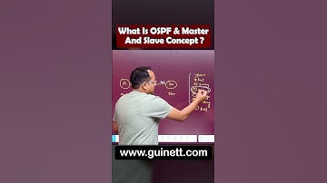 What is OSPF & Master–Slave Concept? #ccna #ccnp #ccie #guinettechnologies