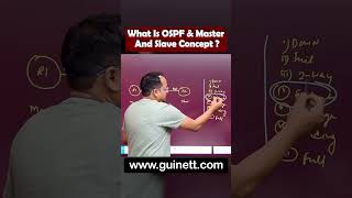 What is OSPF & Master–Slave Concept? #ccna #ccnp #ccie #guinettechnologies