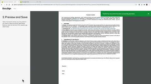 DocuSign CLM - Document Workflow Automation (Basic)