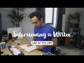 Interviewing a Writer // Day in the Life VLOG