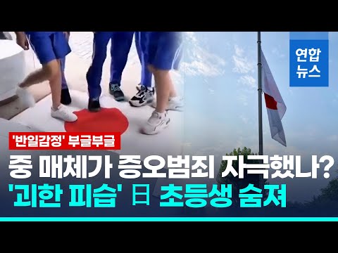 증오 범죄?…3개월만에 또 中서 피습 日초등학생 하루만에 숨져 / 연합뉴스 (Yonhapnews)
