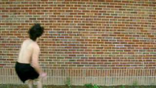 Free running - wall spin