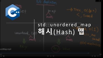 C++ STL, 해시 맵, unordered map
