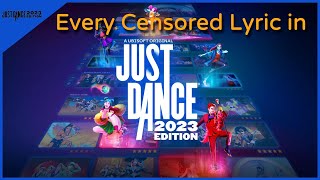 Every Censored Lyric In Just Dance 2023 Edition