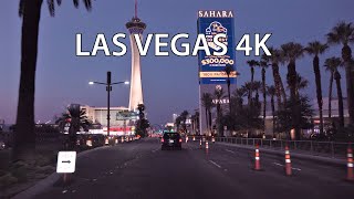 Las Vegas 4K  Sunset Drive