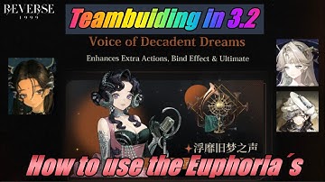 Version 3.2 Teambuilding - How to use the Euphoria updates - Reverse1999