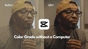 How I Color Grade videos on my phone | Capcut Tutorial