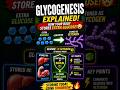 What Happens to Extra Glucose? | Glycogenesis Made Simple #biochemistry #metabolism #exams