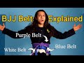 Jiu jitsus first 3 belts explained