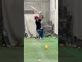 Practice against bowling machine #speedsterbola #cricket #bowlingmachine