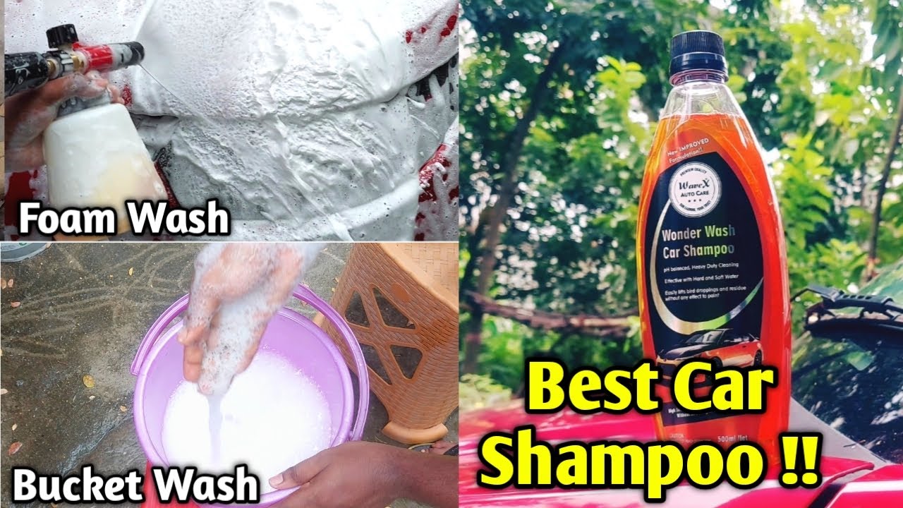 Best Car Shampoo for Bucket & Foam Wash Wavex Wonderwash Car Shampoo