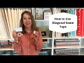 How to Use Diagonal Seam Tape