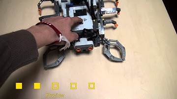 Rotation Sensor and State of the scorpion (LEGO NXT Mindstorms)