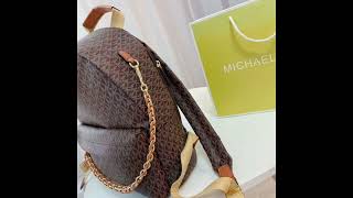Michael Michael Kors Slater Large Logo Backpack-B-Mk-Sll-Br