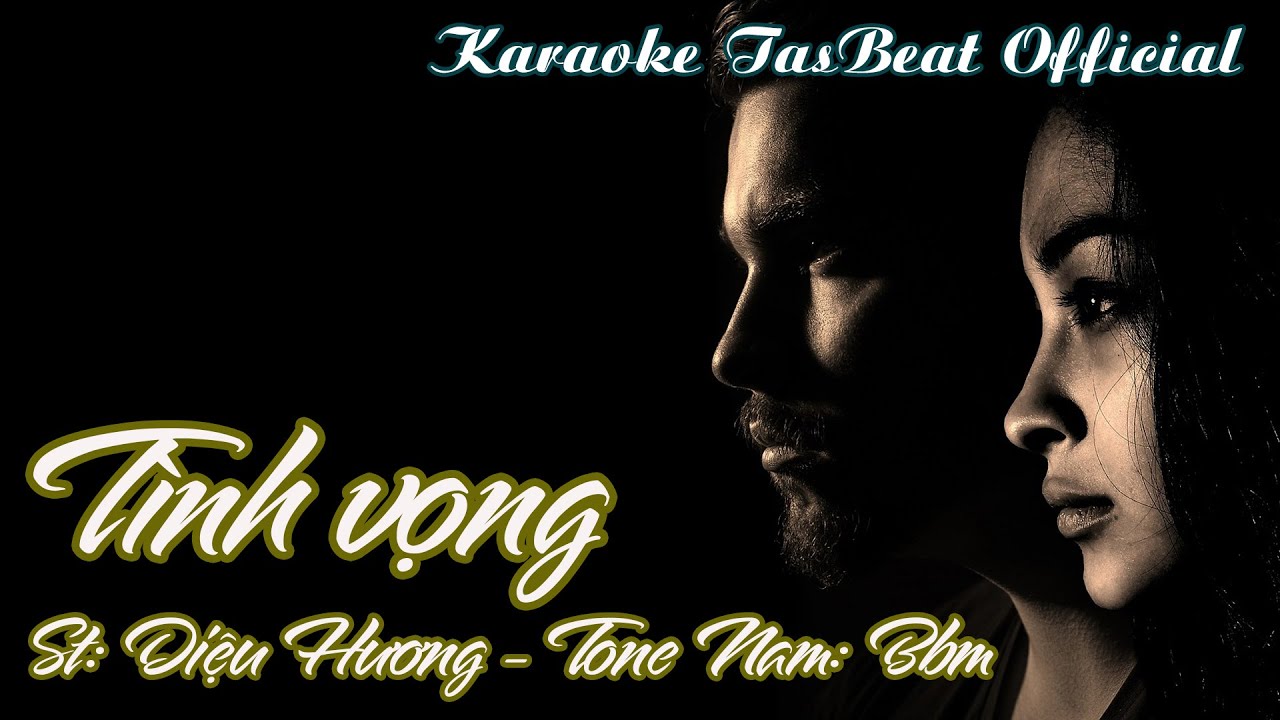 Karaoke Tình Vọng Tone Nam | TAS BEAT