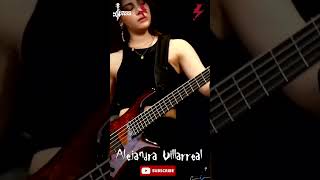 Sound Of 5 Strings ?? | Alejandra Villarreal @ChamisBass alebass thewarning chamisbass