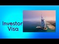 Dubai investor visa 2021