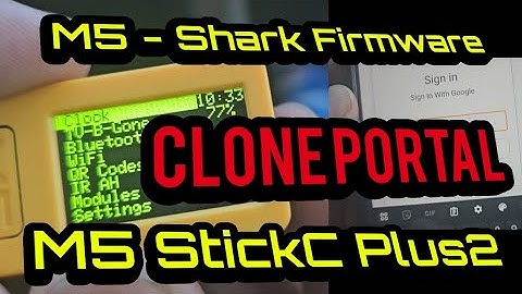 Clone Portal #m5stick wifi attack