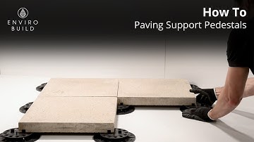 MESA Paving Support Pedestals | Step-by-Step Installation by EnviroBuild
