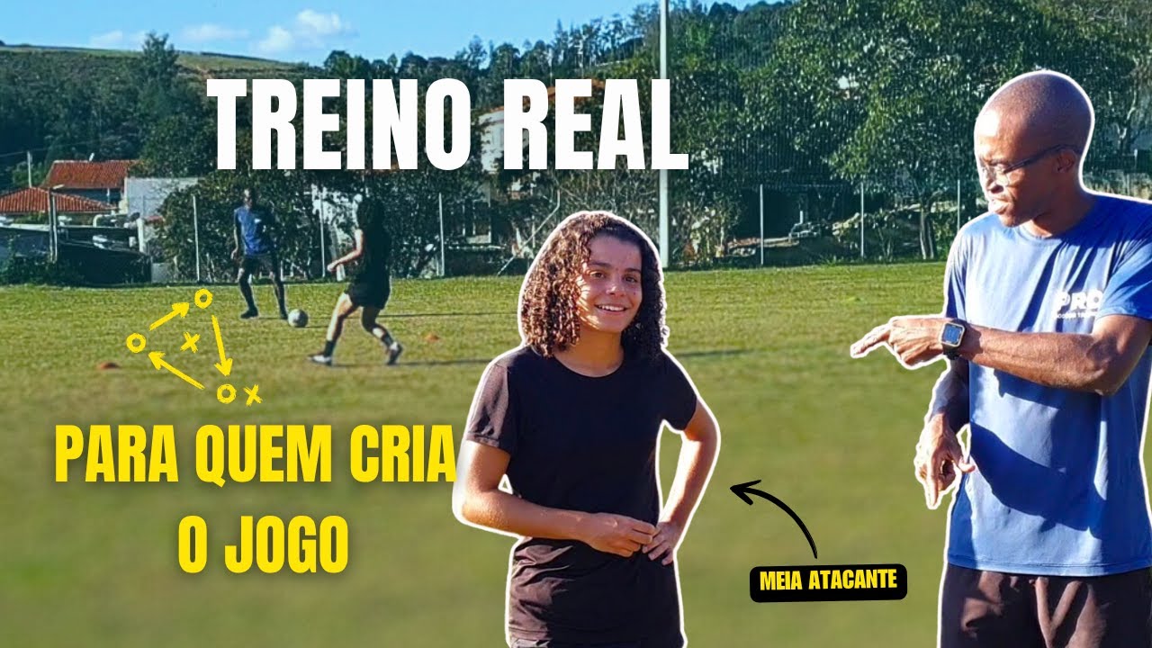 TREINO DE FUTEBOL COMPLETO - MEIA ATACANTE