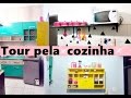 Tour  pela cozinha.