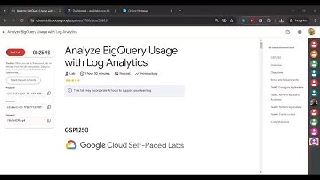 Analyze BigQuery Usage with Log Analytics|| #GSP1250 || #2025 Solution
