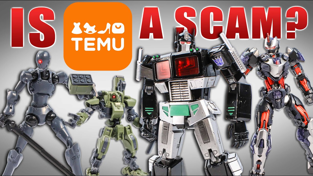 Я купил модели в TEMU... это мошенничество? Yolopark Nemesis Prime, Hemoxian, Sheik Mainland Figures