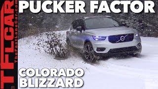 Unbelievable Result! 2019 Volvo XC40 vs Blizzard vs Gold Mine Hill Off-Road Review