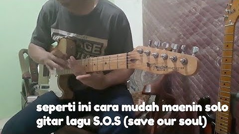 S.O.S (Save Our Soul) - Bondan Prakoso feat Fade2Black Guitar solo tutorial