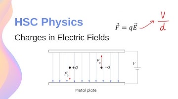 Charges in Uniform Electric Fields: Forces & Acceleration // HSC Physics