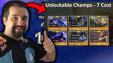 UNLOCKABLE CHAMPS 7 COST – TFT Set 16 Champions Explained By Mortdog!!!