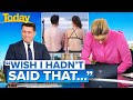 Karl startled after bizarre way Ally recognises man in weather cross | Today Show Australia