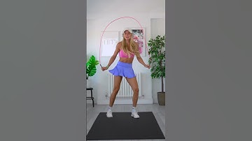 Fighter 💪🏼 routine by @jumpropesisters now on Fancy Feats #jumprope #skipping