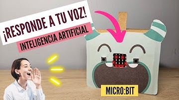 INTELIGENCIA ARTIFICIAL + MICROBIT = MASCOTA con la que HABLAR | ROBÓTICA para NIÑOS | PANDAHALL