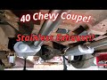 40 chevy coupe stainless exhaust even more knick knack bullcrap gets done