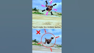 roundoff Backflip tutorial avoid this mistake #youtubeshorts #youtube #shortvideos #ajeetflipper