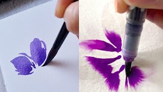 Amazing drawing with watercolour and Acrylic The best Art video